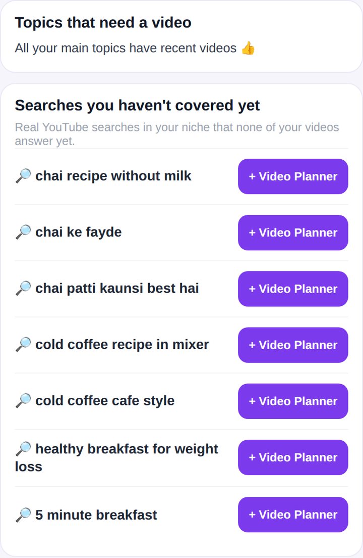 Content opportunities