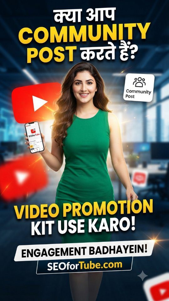YouTube Community Post se Engagement Badhane ka Tarika